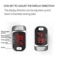 thumbnail image 4 of Finger Clip Monitor Smart Portable Oximeter Testing Kit for Elderly Home Travelers, 4 of 5