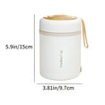thumbnail image 2 of HIBIBUD 600ML USB Electric Heating Lunch Box,Stainless Steel Thermal Soup Jar,Portable Picnic Milk Drink Food Heater Stainless Steel Food Warmer Container, 2 of 7