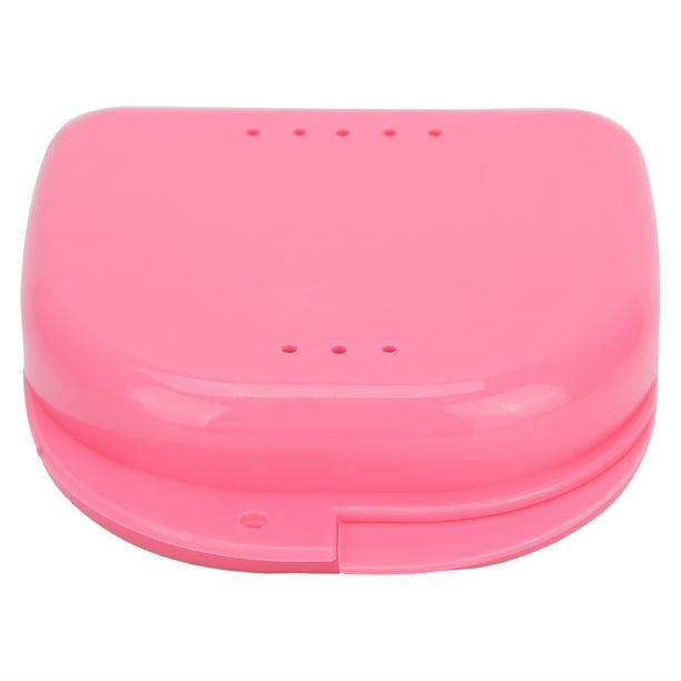 Estuche para retenedores de ortodoncia, caja de plástico para retenedores dentales, caja para retenedores dentales, contenedor para almacenamiento de dentaduras postizas, claridad notable