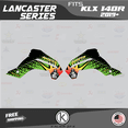 thumbnail image 2 of Kalair GFX Graphics Kit for Kawasaki KLX140R (2019-2023) Lancaster Series, 2 of 5