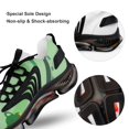 thumbnail image 7 of St. Patrick's Clover Green Ireland Walking Shoes for Men Woman Lightweight Tennis Fashion Elastic Sports Shoes Cushion Basketball Shoes, 7 of 7