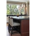 thumbnail image 2 of 1 Light Genstone Pendant With Satin Nickel Hardware, 2 of 2