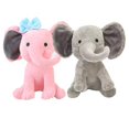 thumbnail image 1 of 23cm Elephant Plush Toy Plush Doll With Long Nose, 1 of 2