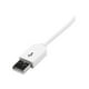 StarTech.com USB Apple 30-pin Dock Connector to Cable iPhone iPod iPad - Adaptateur de Charge / Données - Apple Dock Mâle vers USB Mâle - 3,3 Pieds - Blanc - pour P/N: ST73007UA – image 4 sur 4