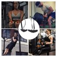 thumbnail image 3 of Gym Exercise Handles, Heavy Duty Pull Up Handles 2PCS  for Fitness Black,Orange, 3 of 7