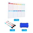 thumbnail image 3 of Unique Bargains 16.9' x 11.8' Magnetic Organizer, Dry Erase Whiteboard, 3 of 6