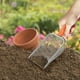thumbnail image 4 of Tamiz Portátil de Acero Inoxidable para Jardín con Mango de Acero Inoxidable para Cribado de Arena de Compost, Malla de 2,8 X 2,8 Mm, Color Naranja, Ideal para Plantar En El Jardín y Colador de Cocin, 4 of 5