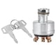thumbnail image 1 of For Kobelco SK200-3 SK200-5 SK120-5 Ignition Starter Switch with 6 Terminal Wire Digger 2 Keys, 1 of 9