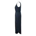 thumbnail image 3 of Ropa Playa Ocean Pacific para Mujer Jumpsuit Sin Manga Cuello V Pierna Picos Negro Talla M, 3 of 4