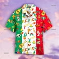 thumbnail image 4 of Camisas para hombre, fiesta mexicana, camisetas creativas con estampado 3D, nuevas camisas hawaianas casuales holgadas sin bolsillos de manga corta de alta calidad, 4 of 5