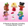 thumbnail image 5 of Fisher-Price Little People Barbie Toddler Toy Advent Calendar Playset, 24 Christmas Figures & Pieces for Pretend Play Kids Ages 18+ Months, 5 of 5