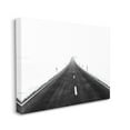 thumbnail image 3 of Stupell Industries Winter Road Black And White Landscape Photograph Canvas Wall Art by Matthias Conrad, 3 of 5