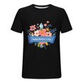 thumbnail image 5 of Tops para hombre, blusas y camisas de cuello redondo y manga corta para hombre, camisetas deportivas con estampados casuales para el Día de la Madre, blusas de cuello redondo y manga corta, blusas de, 5 of 5