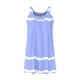 thumbnail image 3 of Vestido de Verano para las Mujeres Impreso sin Mangas Cuello Redondo, Suelto de Rodilla de Longitud Vestido Casual para la Primavera, 3 of 5