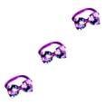 thumbnail image 4 of Collares para perros Methold Pajaritas collar ajustable Accesorios para mascotas flor morada CBP256556, 4 of 6
