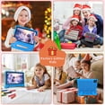 thumbnail image 3 of EDDBNi Kids Tablet Android 14 Tablet 10 inch Kids Tablets with Case Quad Core 64GB Dual Camera Parental Controls 2.4G WiFi Educational Tablets (Blue), 3 of 8