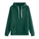thumbnail image 3 of Ropa de otoño para mujer,Sudadera con capucha para mujer, blusa de manga larga y cuello redondo, bolsillo tipo canguro, tejido suave y transpirable, ropa informal para estar en casa, sopatenor, 3 of 9