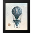 thumbnail image 2 of McCavitt, Naomi 12x14 Black Modern Framed Museum Art Print Titled - Vintage Hot Air Balloons IV, 2 of 5