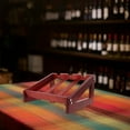 thumbnail image 5 of Milisten Dark Red Wine Rack for Storage Use Synthetic Material Enhances Wine Enjoyment 1 Countertop, 5 of 8