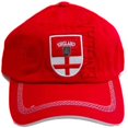 thumbnail image 1 of Gorra de Béisbol National Hats Logotipo de Inglaterra Nacional Costuras Rojas Blancas, 1 of 1
