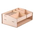 thumbnail image 2 of Milaget Unfinished Wooden Pigment Paint Bottle Rack Model Organizer Storage Stand Holder, 2 of 7