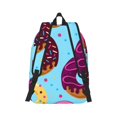 thumbnail image 3 of Balery Donuts Vintage Canvas Backpack for Men and Women - Large Capacity, Durable Travel Laptop Bag for School, Work, Hiking, and Outdoor Activities, 3 of 7