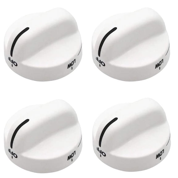 4X WP8273104 Control Knob Replacement Compatible with Stove/ Range 8273104 PS393679 8273112 WP8273104VP 8273284