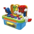 thumbnail image 3 of bedienty Kids Workbench Toy Pretend Play Tool Bench With Interactive Features Improving Motor Skills And Hand Eye Coordination, 3 of 6