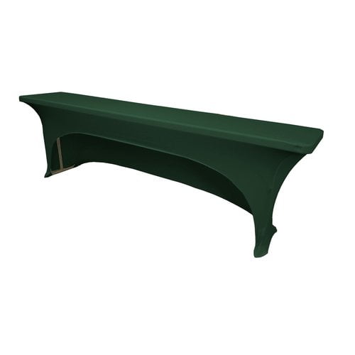 LA Linen Rectangular Open Back Table Cloth