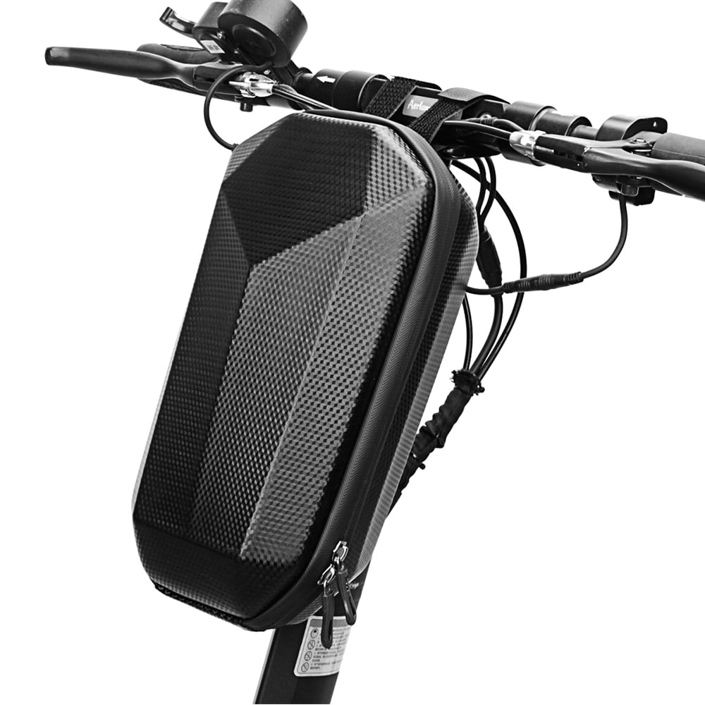 Black Tool Handlebar Bag for Motorcycle Road Bike Mountain Bike Electric Scooter 