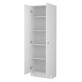 thumbnail image 3 of RST Brands Armoire de Rangement Lindon MDF en Blanc, 3 of 6