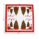 thumbnail image 4 of 20pcs Christmas Napkin Red White Santa Claus Snowman Pattern Paper Napkins Merry Christmas Party Home Dinner Decoration Supplies, 4 of 4