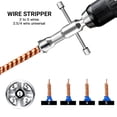 thumbnail image 4 of ático, electricista, metalurgia, , conectores, Cable, conector de torsión para jardineros, reparaciones eléctricas, Wiremen CUTICAT Pelacables, 4 of 8