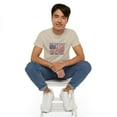 thumbnail image 6 of USA Land that I Love American Flag July 4 US Unisex Ultra Cotton Tee, 6 of 7