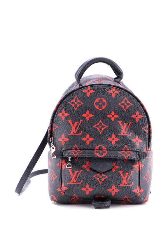 Pre-Owned Palm Springs Backpack Limited Edition Monogram Infrarouge Mini By Rebag