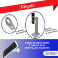 thumbnail image 3 of Cámara de Seguridad con Panel Solar Conexión 4G Exterior Inalámbrica con Baterías, a prueba de agua, Visión Nocturna, Detección de Movimiento iOS/Android Zinker Cámara Solar, 3 of 6
