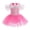 Pink, variant on Toddler Kids Princess Tulle Skirt Leotards Ballerina Outfit Dance Costume