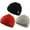 3 Pack Black & Light Grey & Red, variant on Warm Baby Knit Hat Cute Cozy Chunky Winter Cap Infant Toddler Baby Beanies for Boys Girls 3 Pack Black White & Light Grey & Blue