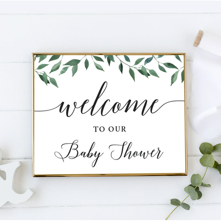 Hello Baby Custom Baby Shower Welcome Sign Koyal Wholesale Customize: Yes