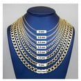 thumbnail image 2 of Miami Curb Link Chain Necklace 10K Yellow Gold, Adult Unisex, ALL SIZES - Goldum NYC, 2 of 5