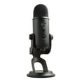 thumbnail image 1 of Blue Yeti USB Microphone for Recording, Streaming, Gaming, Podcasting on PC and Mac, Condenser Mic for Laptop or Computer with Blue VO!CE Effects, Adjustable Stand, Plug and Play - Blackout, 1 of 9