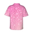 thumbnail image 3 of Goofa Breast Cancer Pink Ribbons Awareness Hawaiian Shirt for Men, Unisex Summer Beach Casual Short Sleeve Button Down Shirts,Aloha Tropical Floral print shirt-XX-Large, 3 of 9