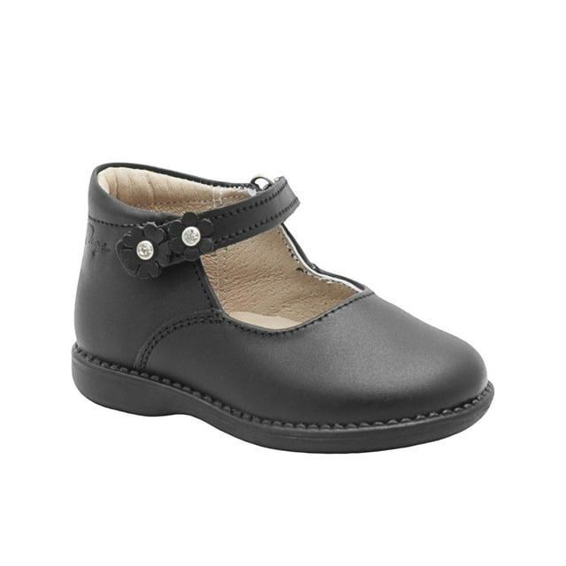 Bota Escolar Para Niña Dogi® Piel Negro Plantilla Con Arco negro 14.5