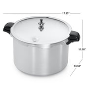 Presto 16 Quart Pressure Canner, Multi-Use Pressure Cooker and Water Bath Canner, Large Canning Pot for Jam, Salsa, and Canning Meat