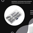 thumbnail image 3 of Youkk 280pcs M3-M12 Dent Starlock Pousser sur les Rondelles de Verrouillage Réutilisables Speed Clips Attaches Assortiment Kit Rapide Vitesse Rondelles de Verrouillage, 3 of 6