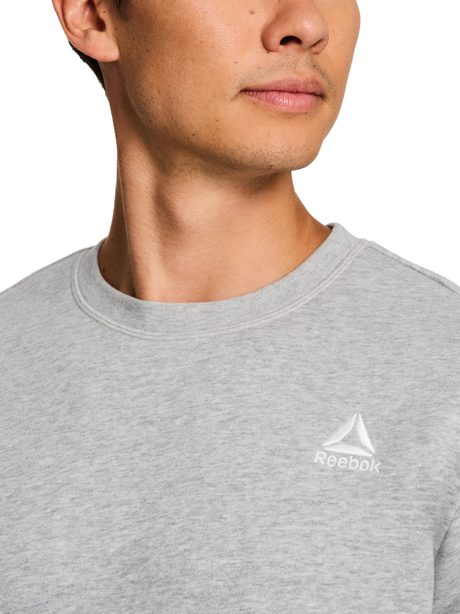 Reebok Men's and Big Men's Game Day Fleece Crewneck Sweatshirt, Sizes XS-5XL