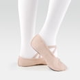 thumbnail image 3 of ARCLIBER Canvas Ballet Shoes for Women Ballet Dance Shoes Canvas Adult Ballet Slippers Size 6M, 3 of 6