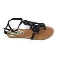 thumbnail image 5 of Victoria K Women's Gladiator Multi Loops Crossover Sandals, 5 of 5