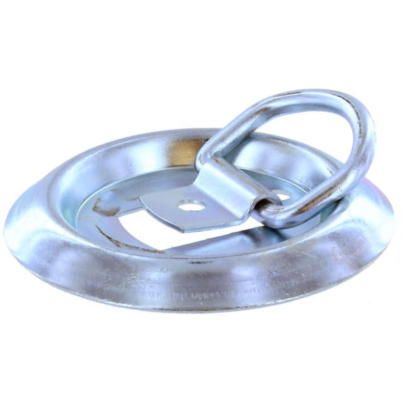 Flush Mount Stainless D Rings - Recessed Stainless Steel Rope Ring