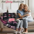 thumbnail image 3 of Best Granny Blanket Gifts for Grandma from Grandchildren Granny Gifts from Grandaughter Grandson 60'''' X 80'''' | Best Granny Ever Throw Blanket, Mothers dasy Birthday for Granny, 3 of 6